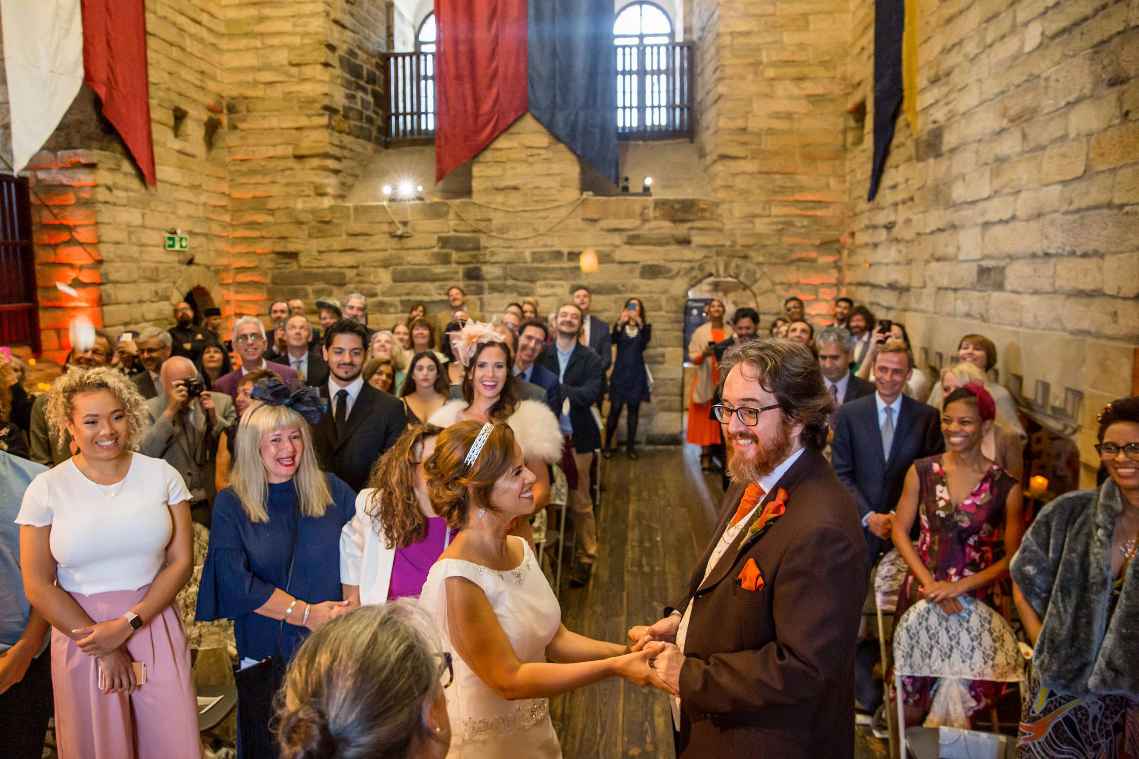 newcastle castle wedding photos